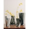 Georg Jensen LITUUS Szklany Wazon do Kwiatów 24 cm / Szary